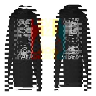 12 Cumpleaños Niño Niña 12 Años Gaming Controller Gamer Camiseta de manga larga - Regaloses