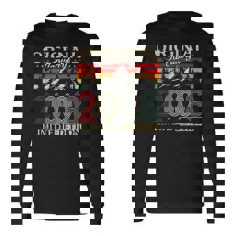 18 Ans Anniversaire Homme Cadeau Janvier 2008Intage T-shirt à manches longues - Cadeauxyz