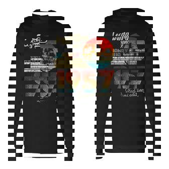 1957年1月から誕生日伝説のギフト 長袖Tシャツ - Kawaiitshirt