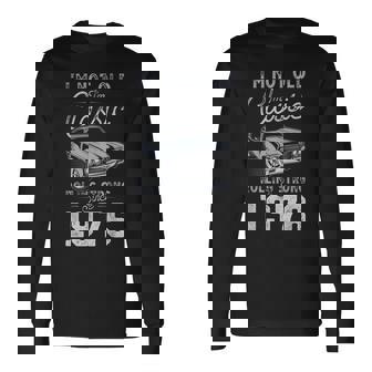 1976年生まれ マッスルカー生誕50周年 長袖Tシャツ - Kawaiitshirt