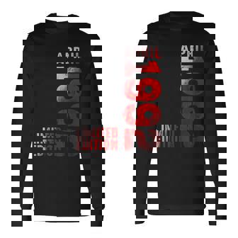 1992年4月 伝説の年 1992 レトロ 1992 ヴィンテージ 1992 長袖Tシャツ - Kawaiitshirt