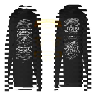 2005年12月に誕生したヴィンテージ20歳の誕生日レジェンド。 長袖Tシャツ - Kawaiitshirt