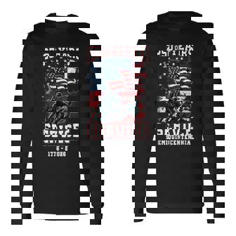 250Th Anniversary Celebration 250 Years Usa Service Long Sleeve T-Shirt - Seseable