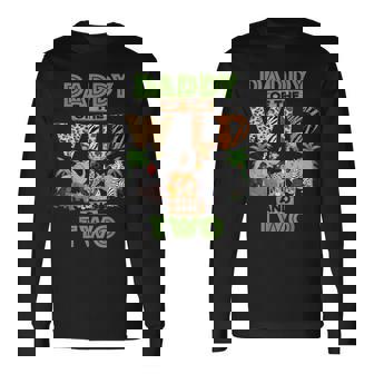 2Nd Birthday Zoo Safari Jungle Daddy Of The Wild And Two Long Sleeve T-Shirt | Mazezy