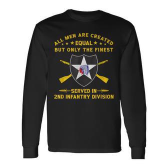 2Nd Infantry Division Veteran Camp Humphreys South Korea Long Sleeve T-Shirt | Seseable FR