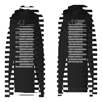 314 円周率 パイ《数学》【変なデザイン屋さん】理数系 数字 メッセージ 面白い 長袖Tシャツ - Kawaiitshirt