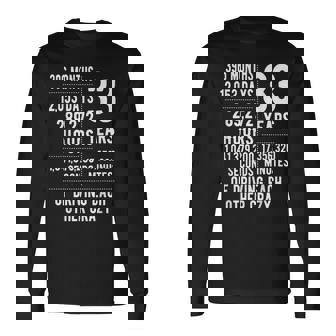 33 Años Casados Divertido 33 Aniversario De Boda Camiseta de manga larga - Regaloses