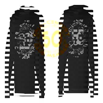 50歳の誕生日パーティー記念tシャツ、ハーフセンチュリークラブ 長袖Tシャツ - Kawaiitshirt