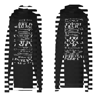 50歳の誕生日レジェンドは1976年2月に誕生しました。 長袖Tシャツ - Kawaiitshirt