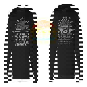 51 Años Cumpleaños Hombre Las Leyendas Nacen En Febrero 1974 Camiseta de manga larga - Regaloses