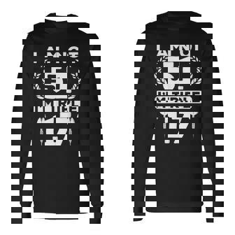 51歳の誕生日 ダーツプレイヤー おもしろダーツ 長袖Tシャツ - Kawaiitshirt