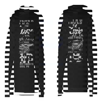 53歳の誕生日 1973年クラシックカー 長袖Tシャツ - Kawaiitshirt