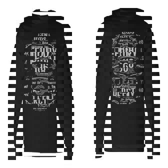 56歳の誕生日の伝説は1968年2月に生まれました 長袖Tシャツ - Kawaiitshirt