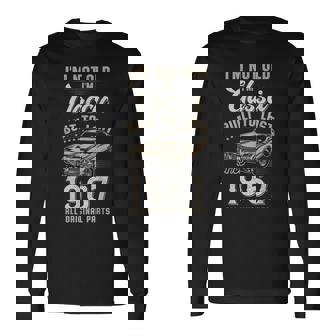 59歳の誕生日 1967年生まれのクラシックカー 長袖Tシャツ - Kawaiitshirt