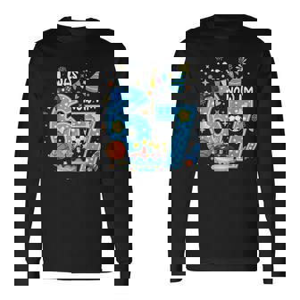 I Was 6 Now I'm 7 Year Old Birthday 7Th Boys 67 Long Sleeve T-Shirt | Mazezy