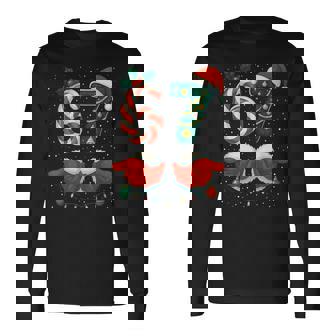 67 Christmas 6 7 Meme Pajamas Holiday Gen Alpha Slang Long Sleeve T-Shirt - Monsterry