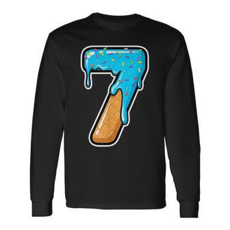 67 Halloween Costume Duo Matching Number 6 And 7 Outfit Long Sleeve T-Shirt - Thegiftio UK