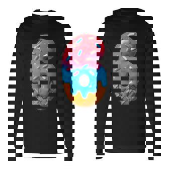 67 Meme Matching Couple Halloween Costume Ice Cream 6 Six Long Sleeve T-Shirt - Thegiftio