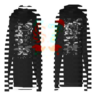 67 Six Seven 6 7 Meme Xmas Custome Couple Christmas Matching Long Sleeve T-Shirt - Thegiftio