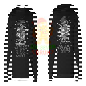 67 Six Seven Bruh Meme Gingerbread Christmas Cookie Long Sleeve T-Shirt | Seseable UK