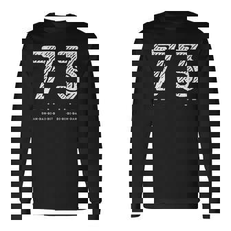 73 Mejoresaludos Morse Traducción Cw Operador De Radio Camiseta de manga larga - Regaloses