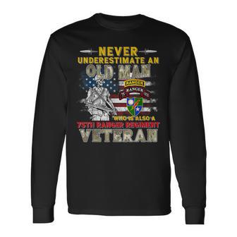 75Th Ranger Regiment Veteran Rangers Lead The Way Long Sleeve T-Shirt | Seseable FR