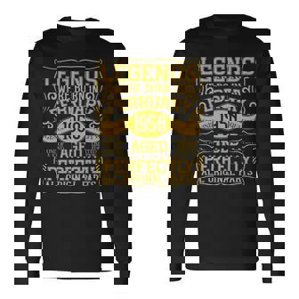 76歳の誕生日伝説は1950年2月に誕生しました。 長袖tシャツ 長袖Tシャツ - Kawaiitshirt