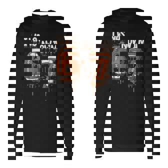 7Th Birthday Boy I Was 6 Now I'm 7 Football Ice Cream Drip Long Sleeve T-Shirt | Mazezy