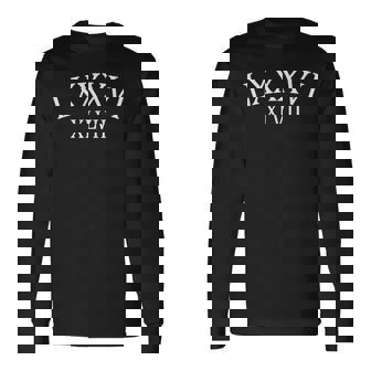 86 47 Roman Numerals Lxxxvi Xlvii 8647 Anti Trump Long Sleeve T-Shirt - Monsterry