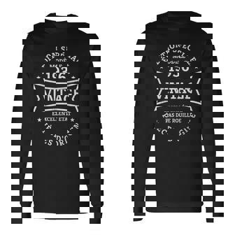 90E Anniversaire Né En 1936 intage 90 Ans T-shirt à manches longues - Cadeauxyz