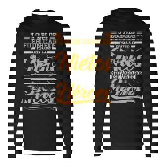 Abuelos Porque Nietos Necesitanerdaderos Héroes Camiseta de manga larga - Regaloses