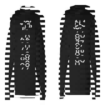 Acid House 303、606、707、808、909 長袖Tシャツ - Kawaiitshirt