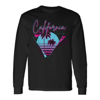 Adoptez Lesibrations Des Années 80 Avec Notre California Fluo T-shirt à manches longues - Cadeauxyz