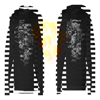 African Safari Adventure Big 5 Savannah Park Lion 2025 Long Sleeve T-Shirt | Mazezy