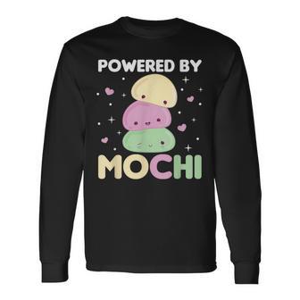 Alimentato Da Gelato Kawaii Mochi Maglietta a maniche lunghe - Novitaregali