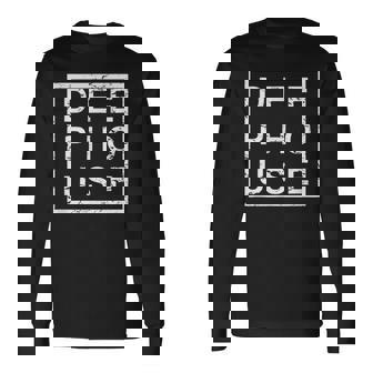 Alla Moda Deep House Maglietta a maniche lunghe - Novitaregali