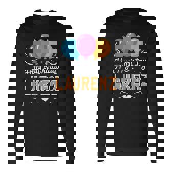 Alles Gute Zum Geburtstag Laurenz Langarmshirts - Seseable