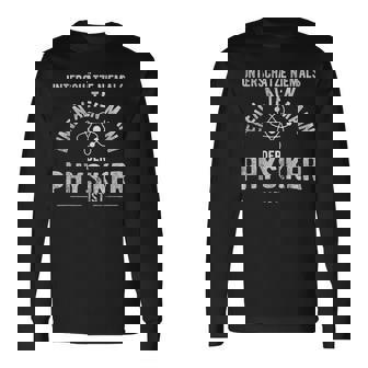 Alter Mann Der Physiker Ist Rentner Wissenschaft Physik Langarmshirts - Geschenkecke