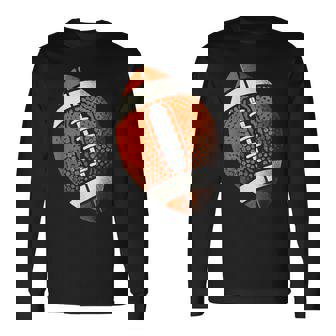 American Football Vintage Football Long Sleeve T-Shirt - Thegiftio