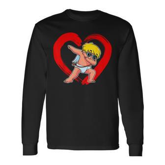 Amor Kostümalentinstag Jungen Dabbing Geschenk Liebe Herz Langarmshirts - Geschenkecke
