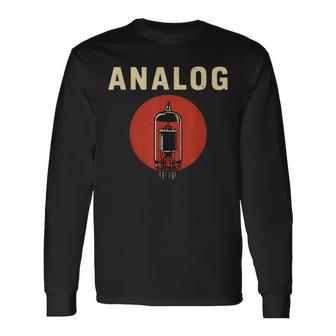 Analogeakuumröhreynth Retro Music Tech Musikliebhaber Langarmshirts - Geschenkecke