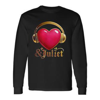 & Juliet Musical Theatre Heart Musicals Long Sleeve T-Shirt - Thegiftio UK