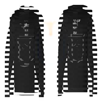 Animale Carinoafari Giraffa Maglietta a maniche lunghe - Novitaregali