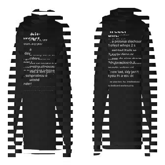 Arquitecto Definición Divertida Arquitectura Arquitectura Gráfico Camiseta de manga larga - Regaloses