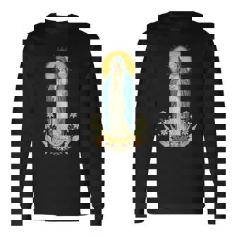 Art Chrétien De Laierge Marie T-shirt à manches longues - Cadeauxyz