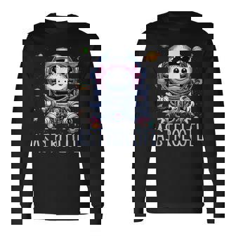 Astrolotl Astronaute Axolotl Loversalamandre Aquatique T-shirt à manches longues - Cadeauxyz