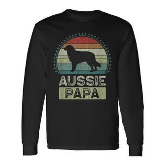Aussie Papa Australianhepherd Langarmshirts - Geschenkecke