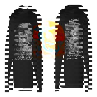 Austin Texas Tx Guitar Musician Cowboy Long Sleeve T-Shirt - Thegiftio