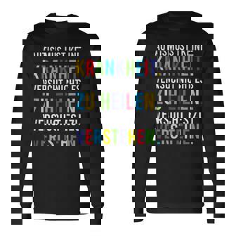 Autistisches Bewusstsein Outfit Autismus Ist Keine Krankheit Langarmshirts - Seseable