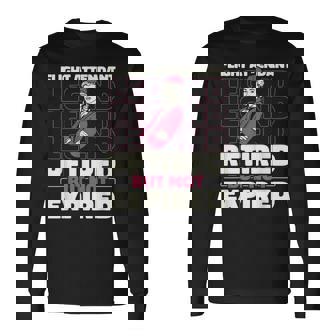 Auxiliar Deuelo Jubilado Cabina Avión Tripulante Azafata Camiseta de manga larga - Regaloses